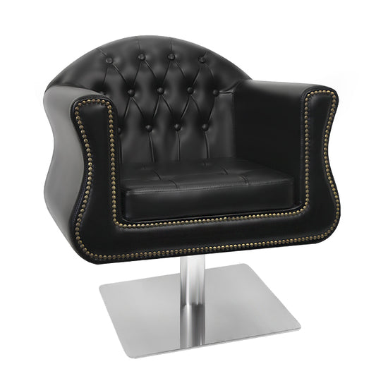 (DISCONTINUED) Glammar Hank Salon Chair Square Base