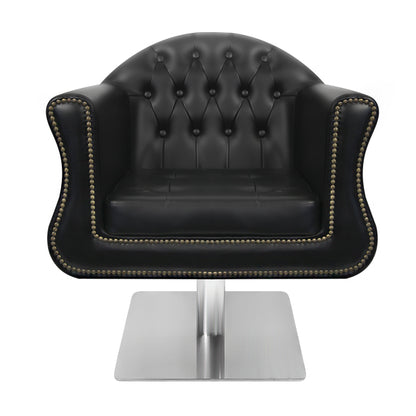 (DISCONTINUED) Glammar Hank Salon Chair Square Base