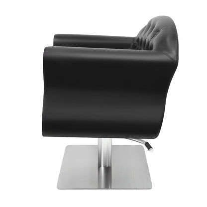 (DISCONTINUED) Glammar Hank Salon Chair Square Base