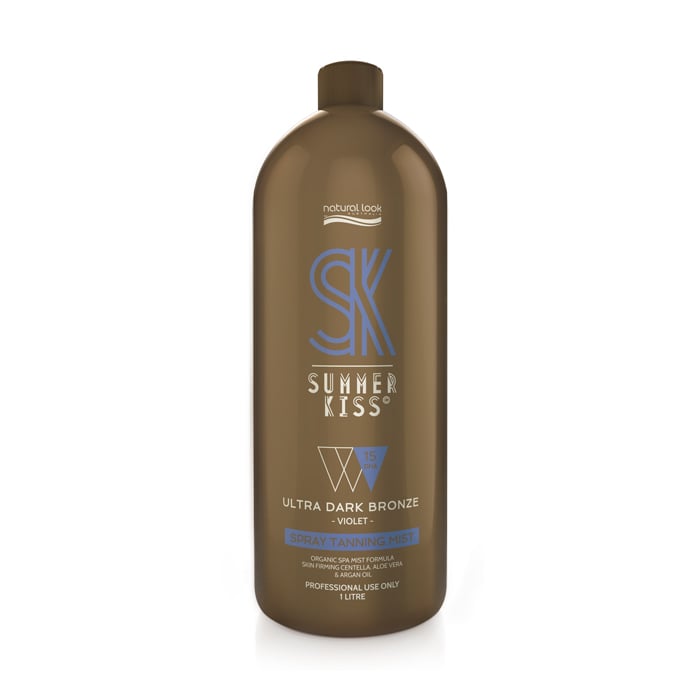 Summer Kiss Ultra Dark Bronze 15% Tanning Mist Violet 1L