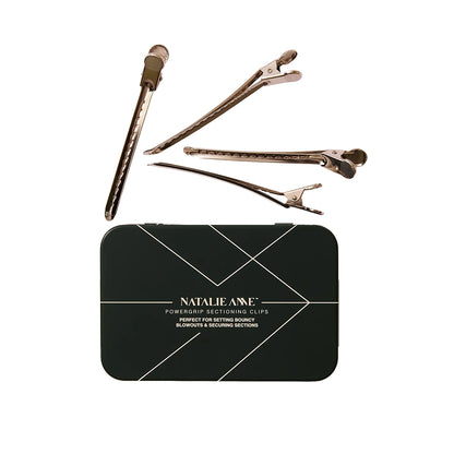 Natalie Anne Silver PowerGrip Sectioning Clips 15 Pack