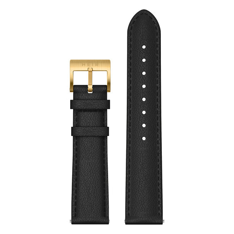 Heir Watches Classic Strap Black/Gold