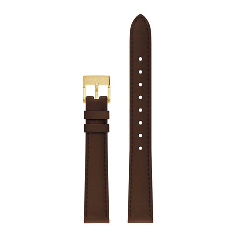 Heir Watches Classic 28mm Strap Mocha/Gold