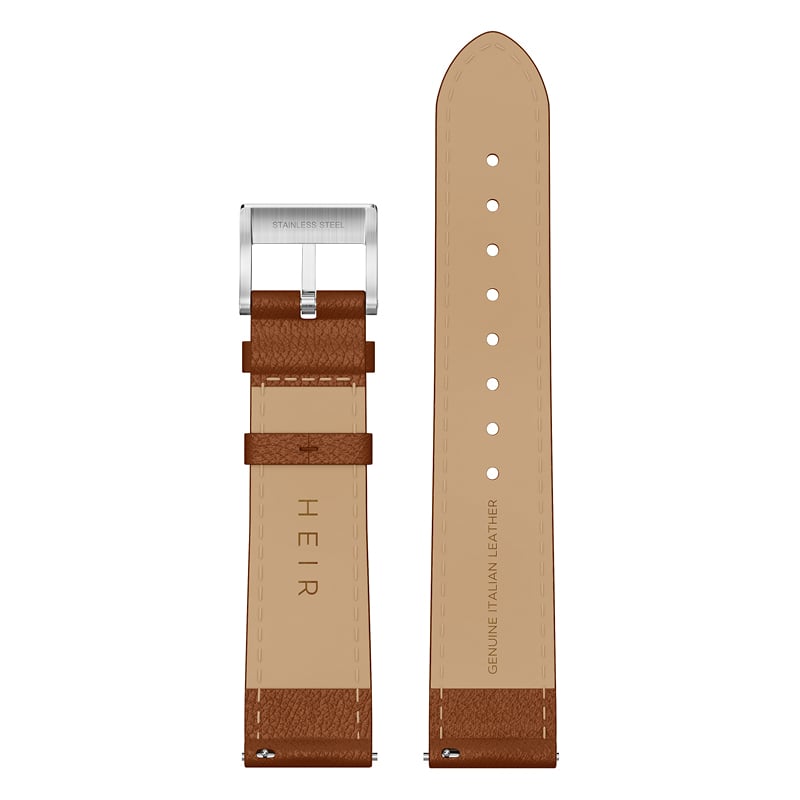 Heir Watches Classic Strap Tan/Silver