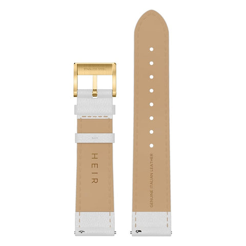 Heir Watches Classic Strap White/Gold