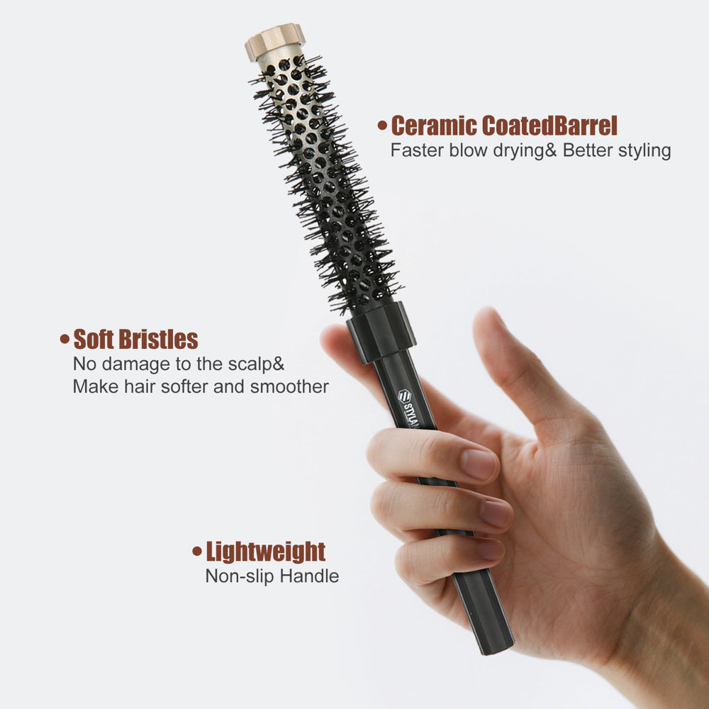 Stylance Small Round Brush Set 3Pc