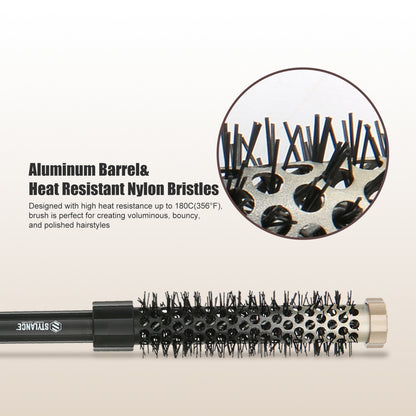 Stylance Small Round Brush Set 3Pc