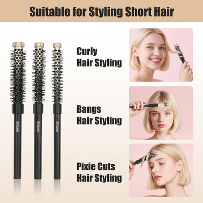 Stylance Small Round Brush Set 3Pc