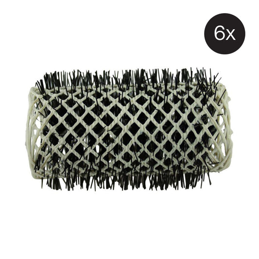 Hi Lift Original Swiss Brush Rollers 32mm White  6Pk