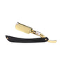 The Barber Man Shaving Razor 5 Black Wood/Gold