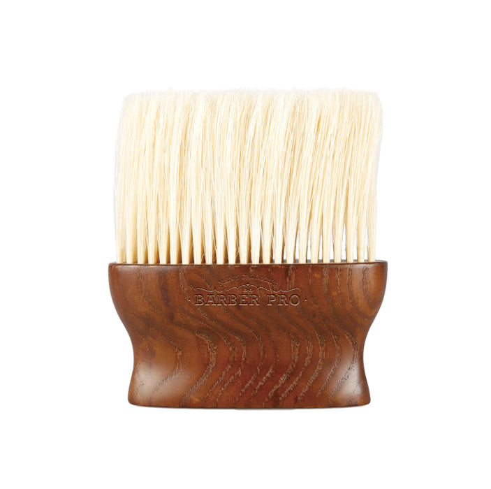 Barber Pro Wooden Neck Brush 2