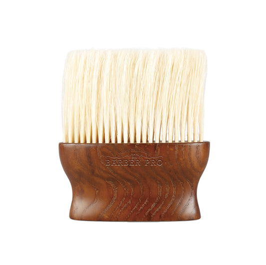 Barber Pro Wooden Neck Brush 2