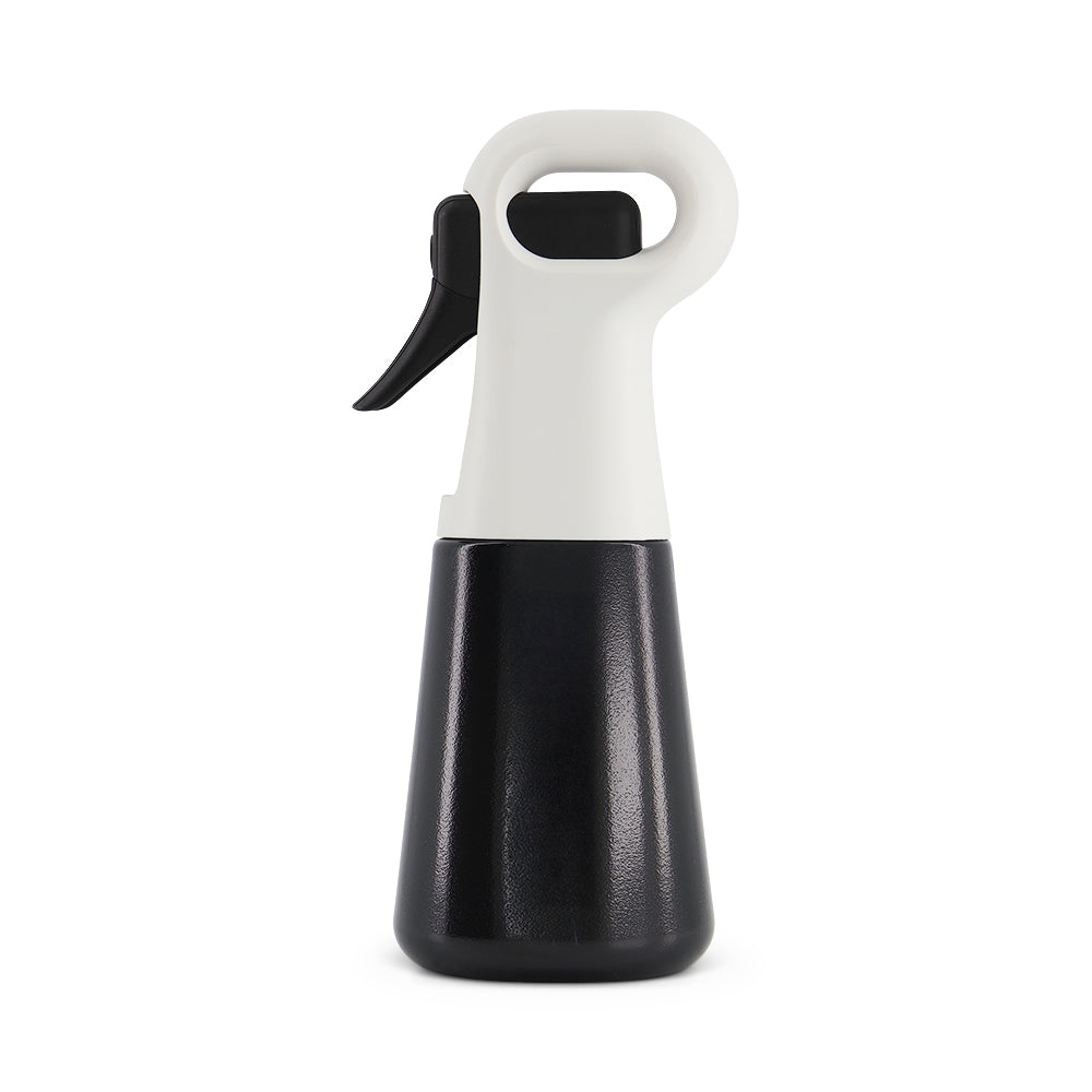 Spray Bottle Cone Black & White 300ml