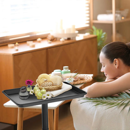 TASALON Rolling Salon Tray Black