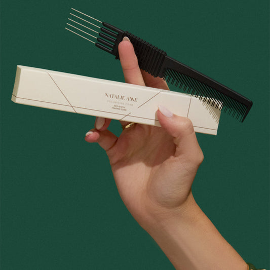 Natalie Anne Volumising Comb – Black