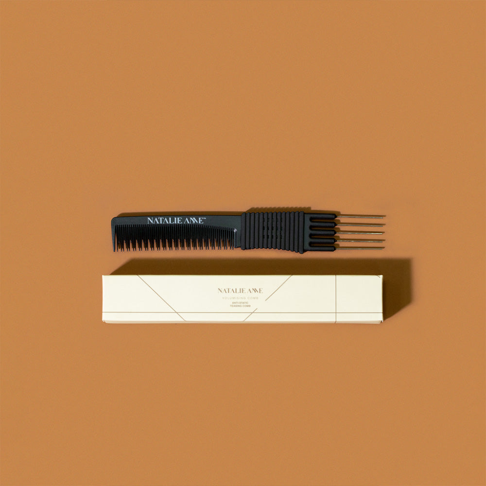Natalie Anne Volumising Comb – Black - 3