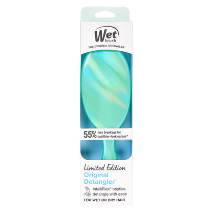 WetBrush Original Detangler – Prismatic Glow Green