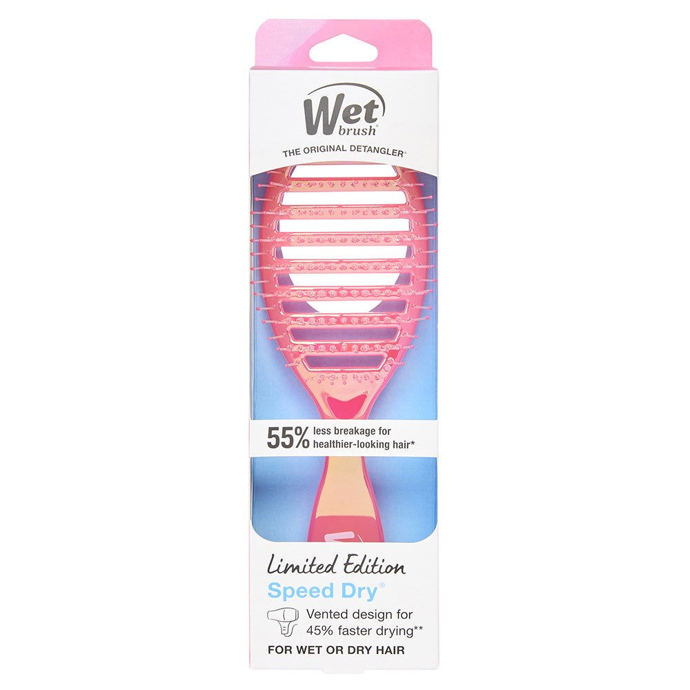WetBrush Speed Dry Detangler – Prismatic Glow Pink