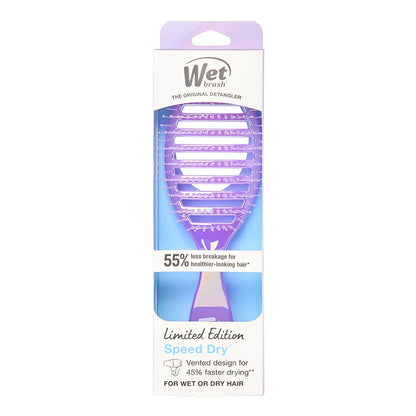 WetBrush Speed Dry Detangler – Prismatic Glow Purple