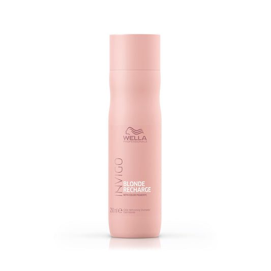 Wella Professionals Invigo Blonde Recharge Cool Blonde Color Refreshing Shampoo 250ml