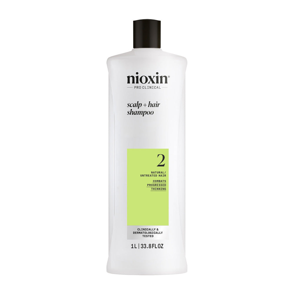 Nioxin Scalp + Hair Thickening System 2 Shampoo 1L