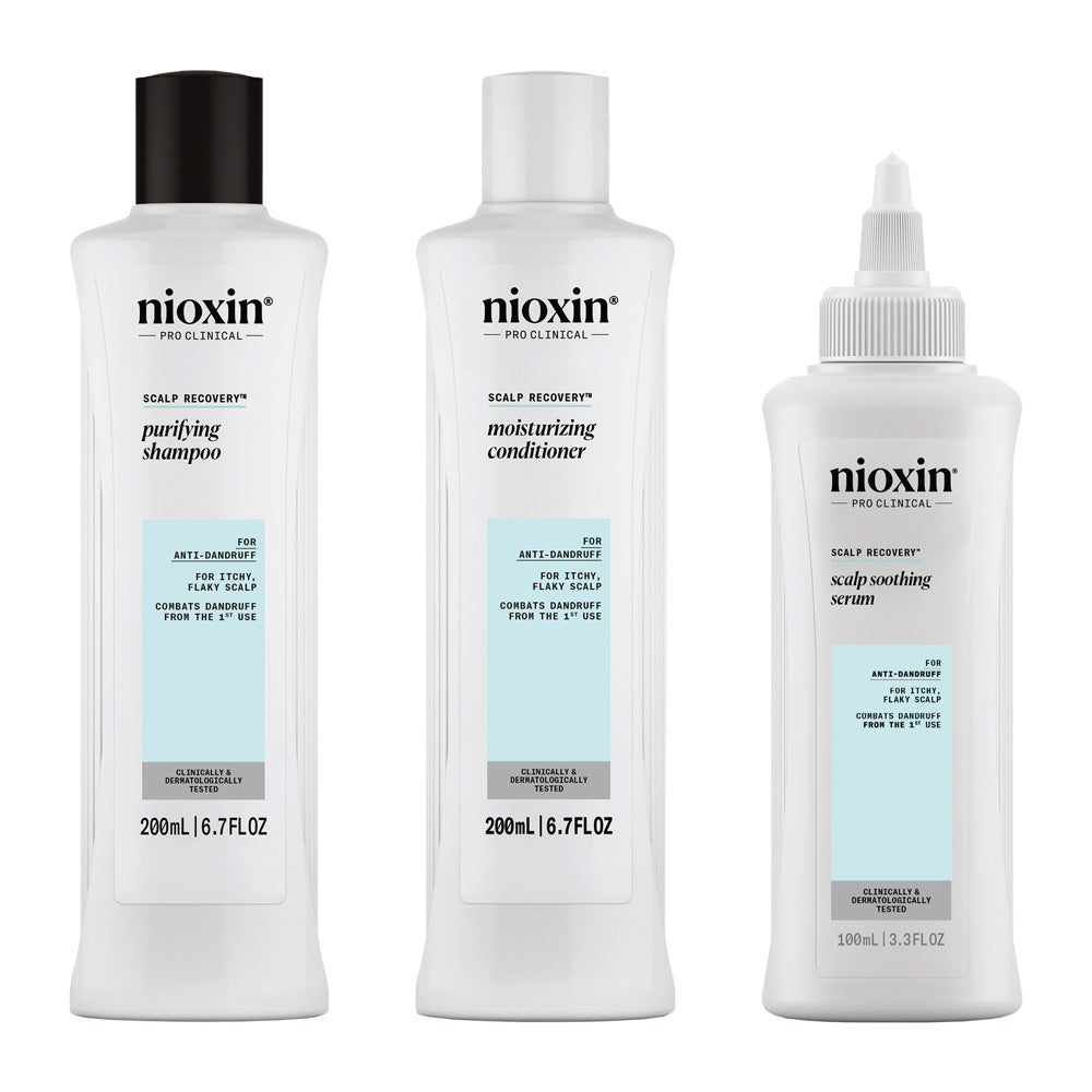 Nioxin Scalp Recovery System Kit 200ml + 200ml + 100ml