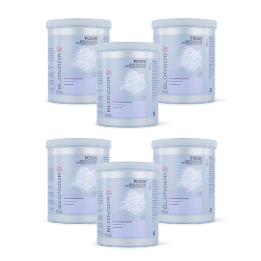 Wella Blondor Multi Blonde Lightening Powder 800g 6Pk