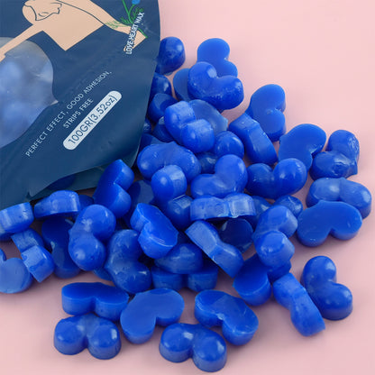 WaxKiss Love Heart Hot Wax Oak & Amber 100g