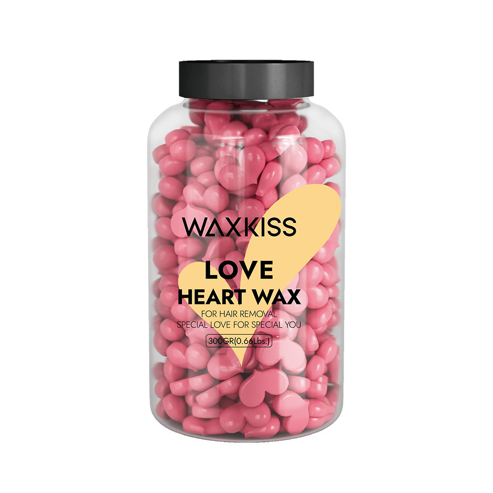 WaxKiss Love Heart Hot Wax Cactus Blossom 300g