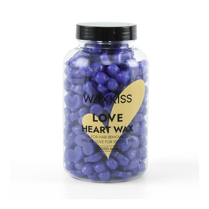 WaxKiss Love Heart Hot Wax Lavender 300g