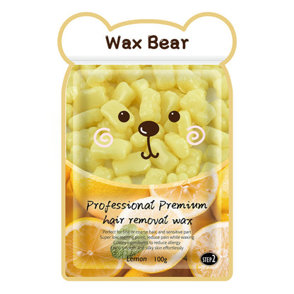 WaxKiss Bear Hot Wax Lemon 100g