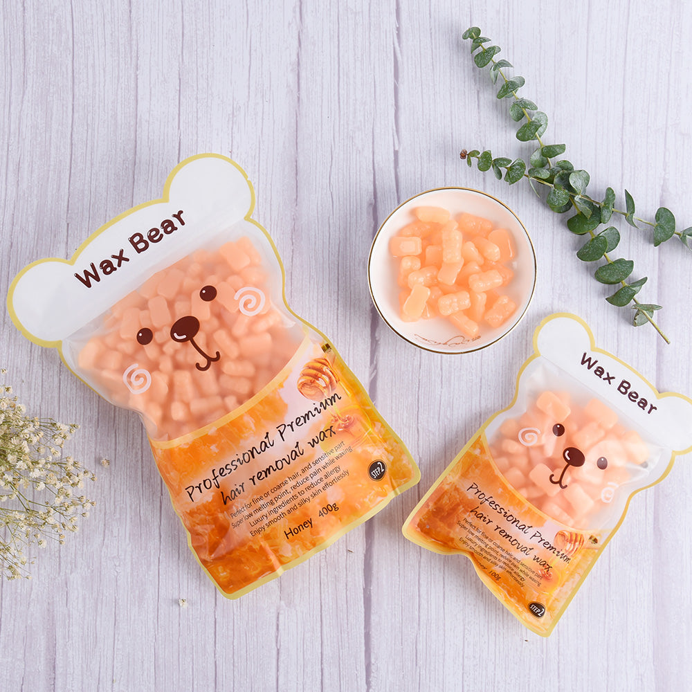 WaxKiss Bear Hot Wax Honey 400g