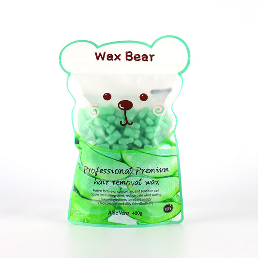 WaxKiss Bear Hot Wax Aloe Vera 400g