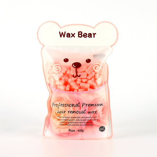 WaxKiss Bear Hot Wax Rose 400g