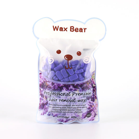 WaxKiss Bear Hot Wax Lavender 400g