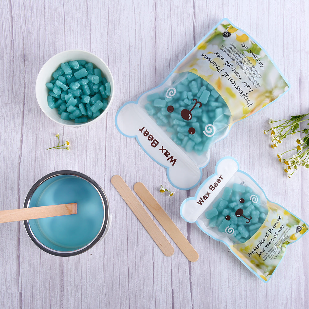 WaxKiss Bear Hot Wax Chamomile 400g