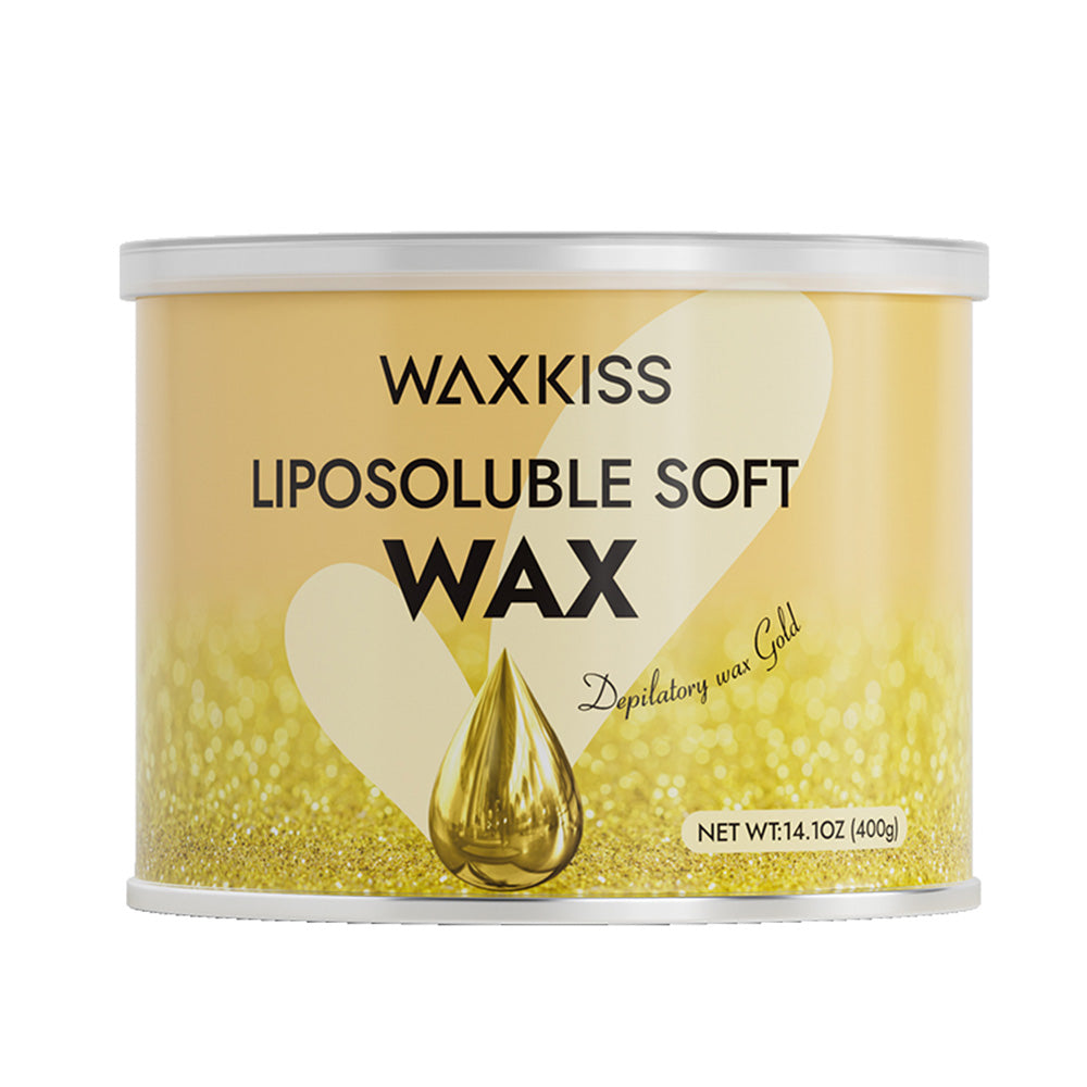 WaxKiss Strip Wax Papaya Gold 400g