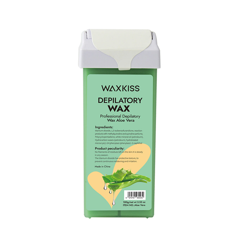 WaxKiss Strip Wax Cartridge Aloe Vera 100g