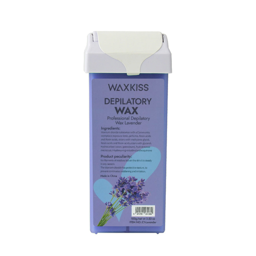 WaxKiss Strip Wax Cartridge Lavender 100g