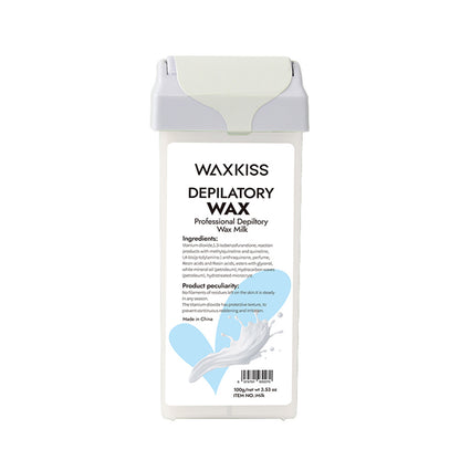 WaxKiss Strip Wax Cartridge Milk 100g