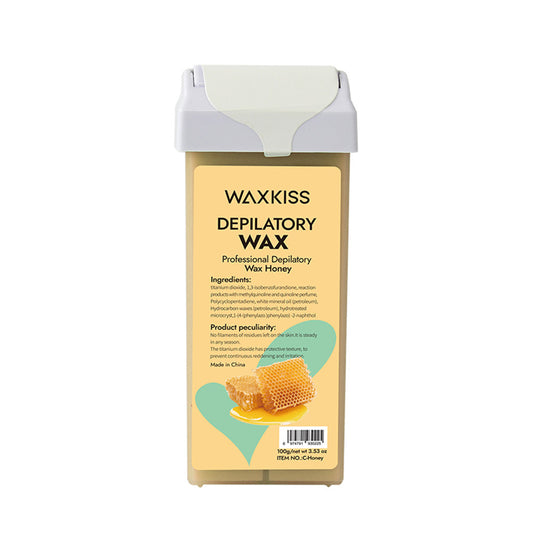WaxKiss Strip Wax Cartridge Honey 100g