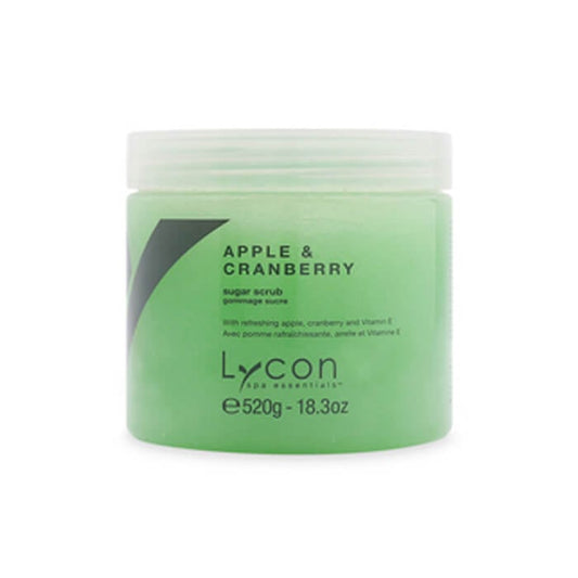 Lycon Sugar Scrub Apple and Cranberry 520g