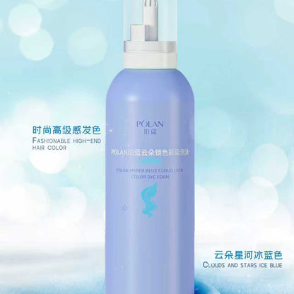 Polan Cloud Lock Colour Mousse Ice Blue 250g