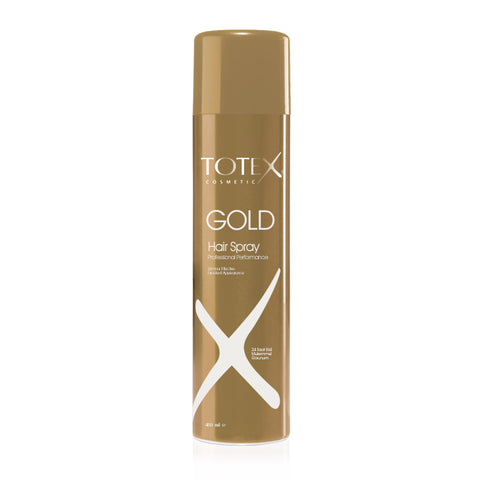 Totex Cosmetic Hair Spray Gold 400ml